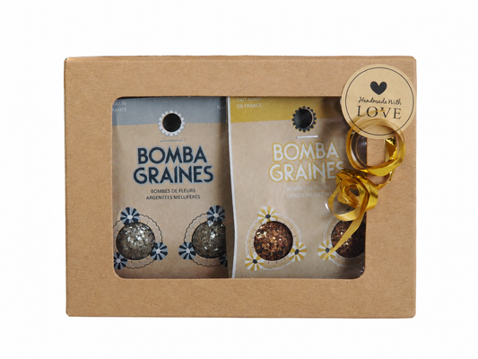 Coffret paillettes - Bombes de graines