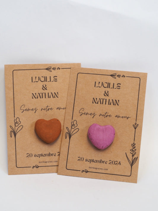 Cartonnettes Coeur (x9)