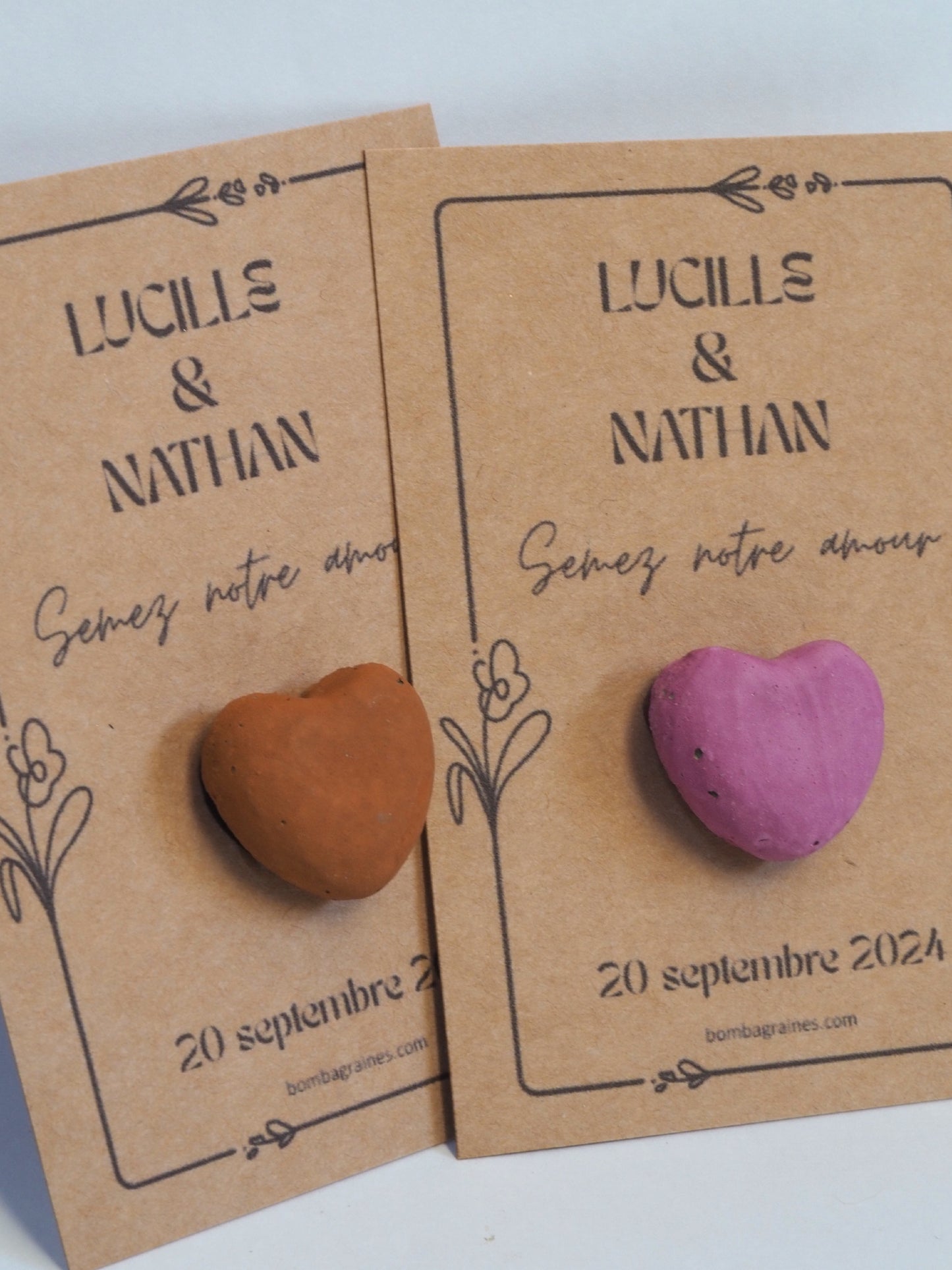 Cartonnettes Coeur (lot x9)