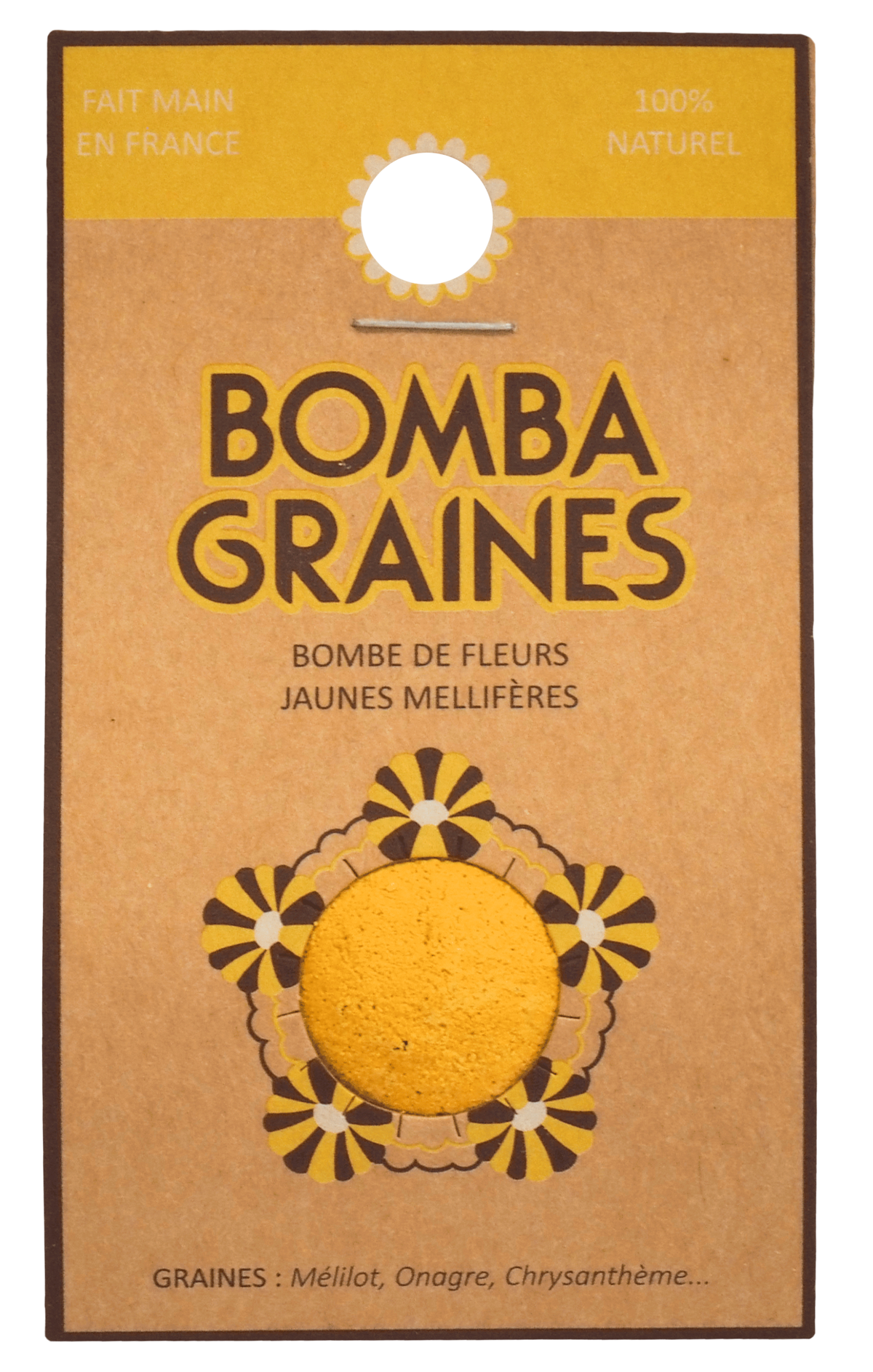 BOMBANANA - Bombe de graines aux fleurs jaunes